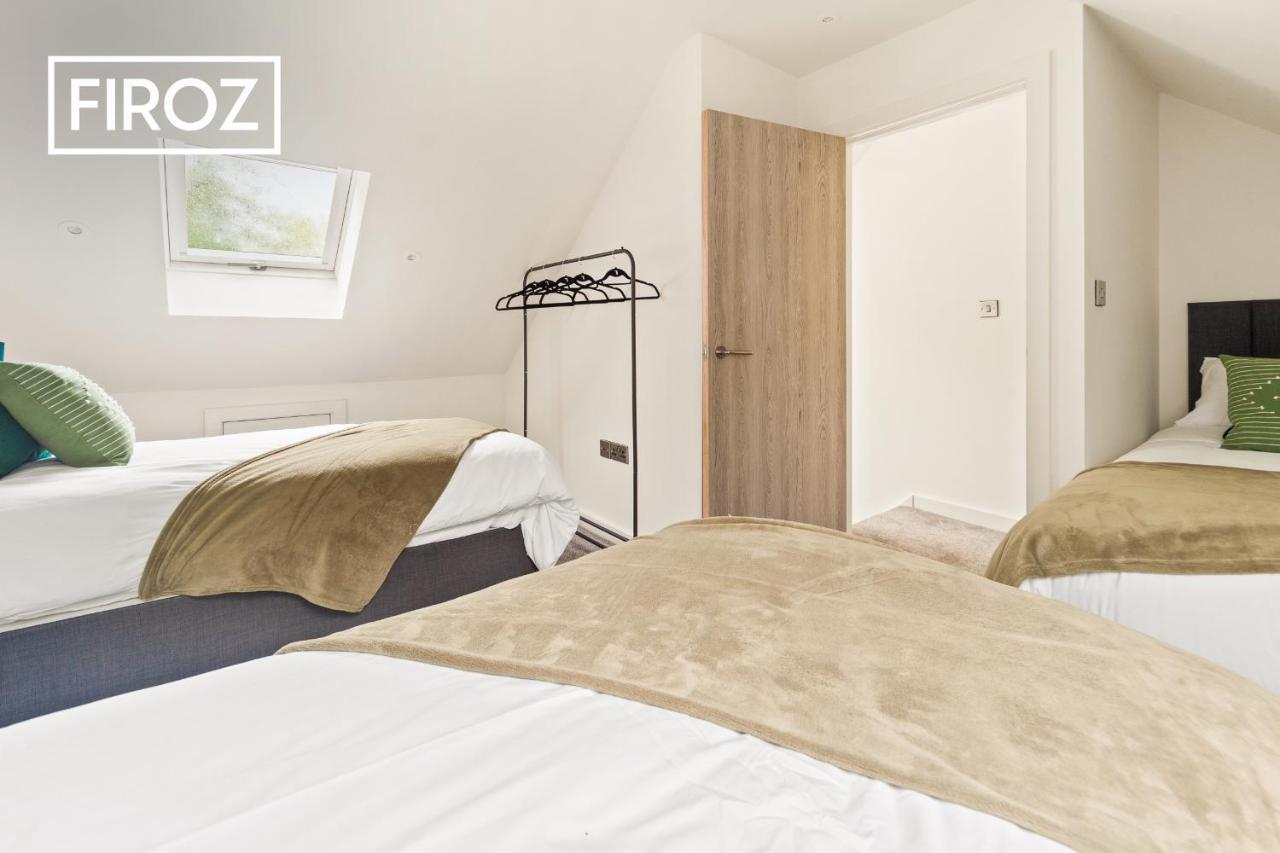 Spacious 4 Bedroom 3 Bath House For Families & Contractors With Free Parking, Fast Wi-Fi & Netflix By Firoz Property Management Leeds  Kültér fotó